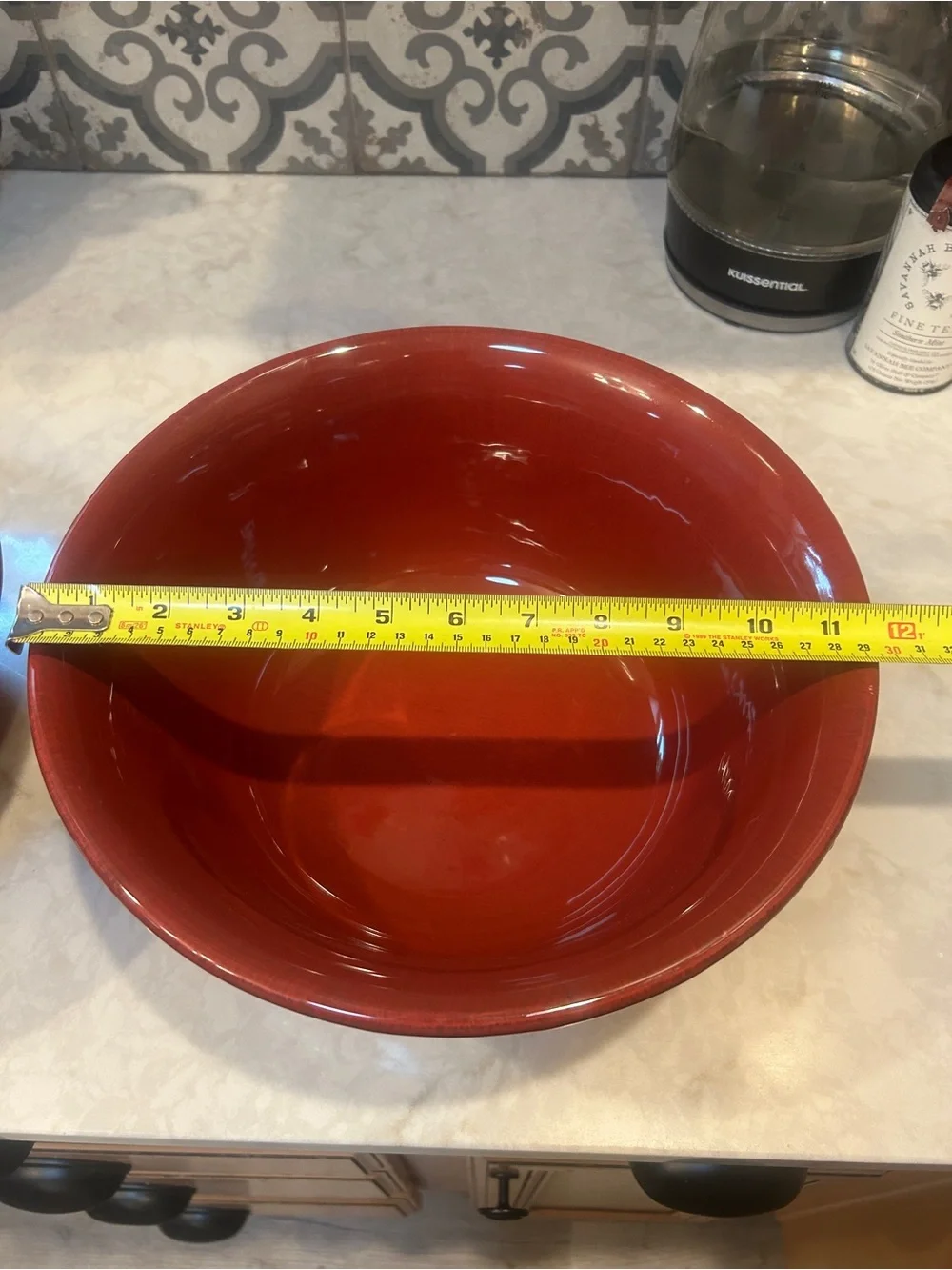 RARE- PIER 1 VTG DISCONTINUED MIXING BOWLS- SET OF 2-EUC